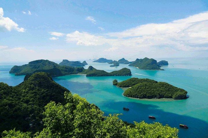 Explore o Parque Marinho Nacional de Angthong de Big Boat de Koh Samui