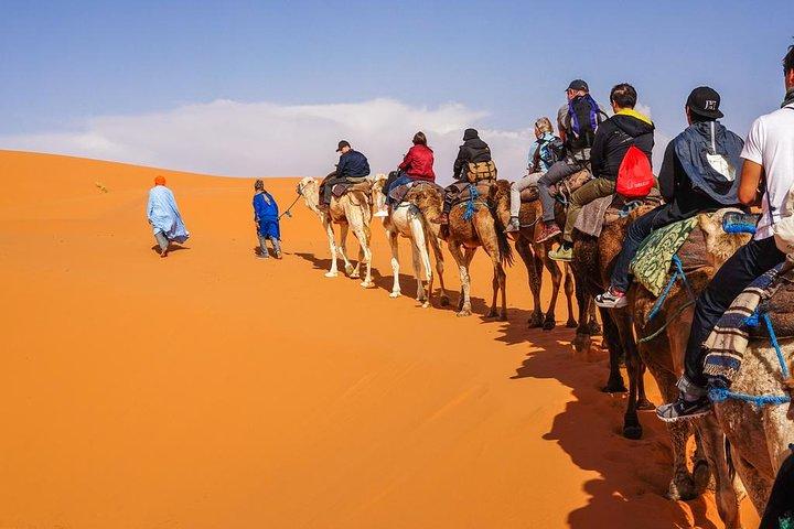 From Marrakech To Fes Through The Desert Of Merzouga: Shared