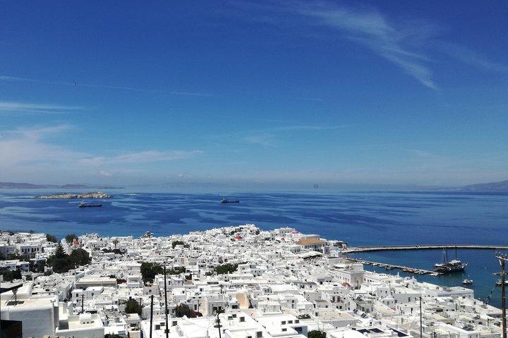 Privat sightseeingtur på ön Mykonos.