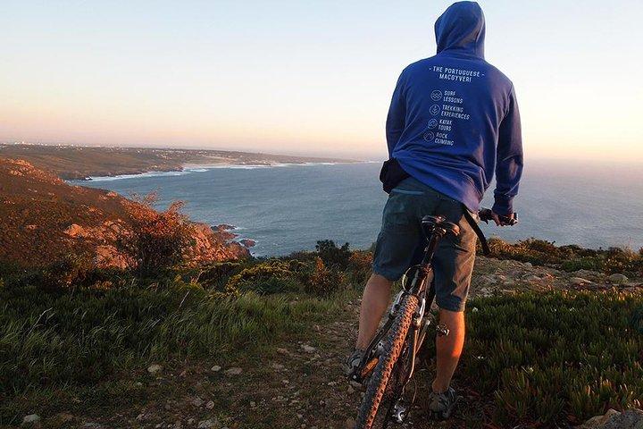 Privé mountainbiken in Sintra-Cascais Park, Lissabon