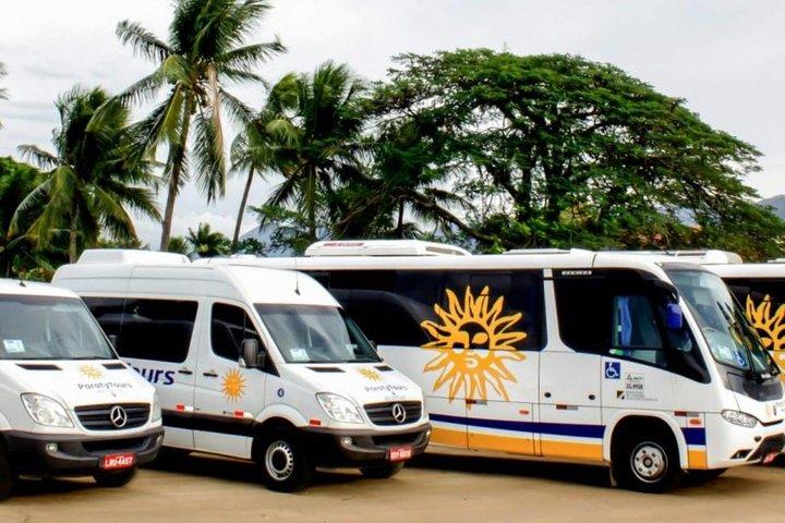 Depuis Angra Dos Reis : transport partagé jusqu'à Paraty