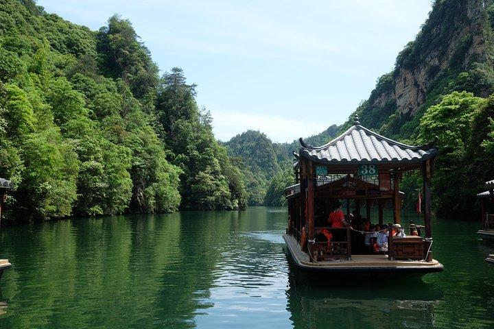 Tour di 1 giorno a Zhangjiajie Grand Canyon (Glass Bridge) e Baofeng Lake