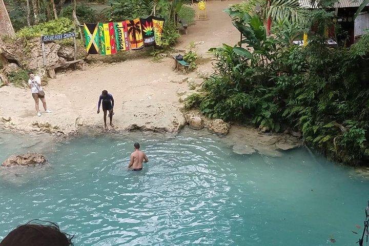 Blue Hole Day Trip fra Negril