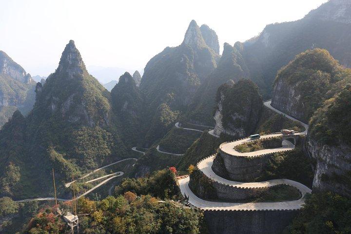 Tianmen Mountain (Glas zu Fuß Weg) + Zhangjiajie Glasbrücke Tour