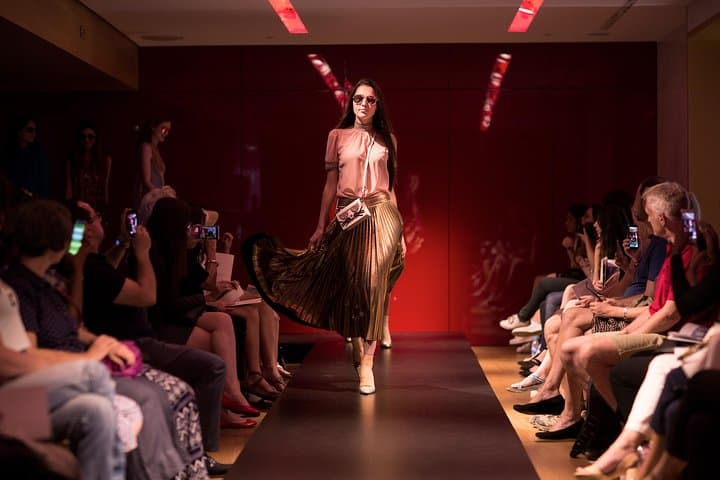 Fashion Show at Galeries Lafayette Paris