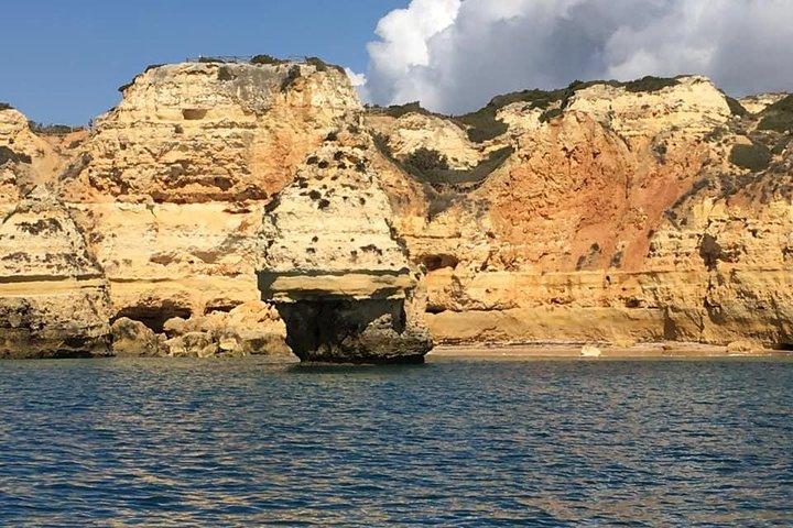 Benagil - Coast Line & Sunset - Algarve Cave Captain