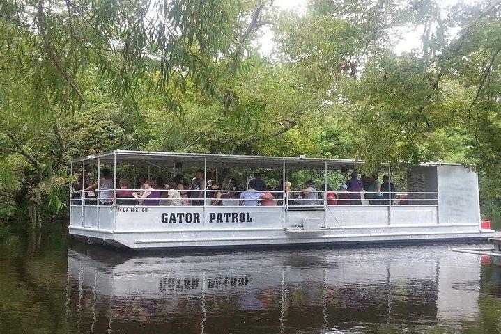 Moerasboottour door New Orleans met pendeldienst