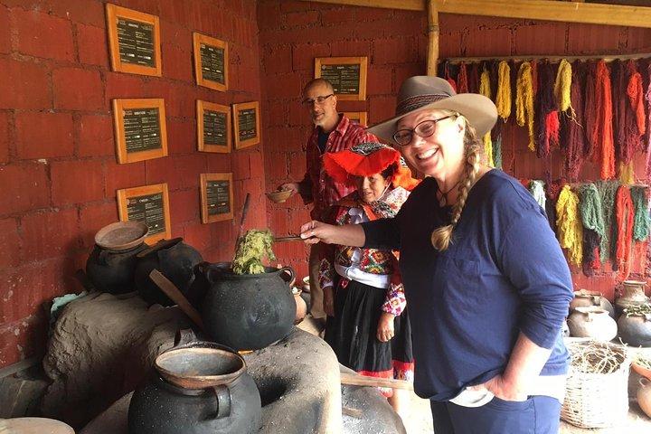 Sacred Valley Textile Workshop – farvning og vævning i Cusco