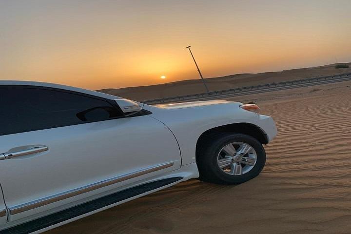 Privat Sundowner Dune Safari och middag