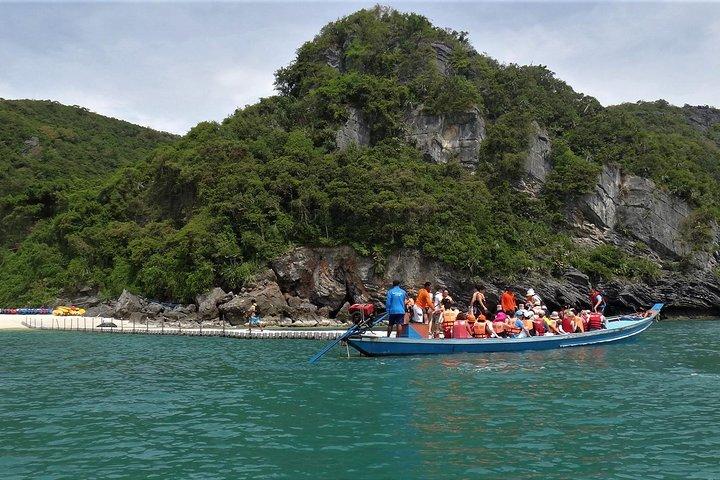 Explore o Parque Marinho Nacional de Angthong de Big Boat de Koh Samui