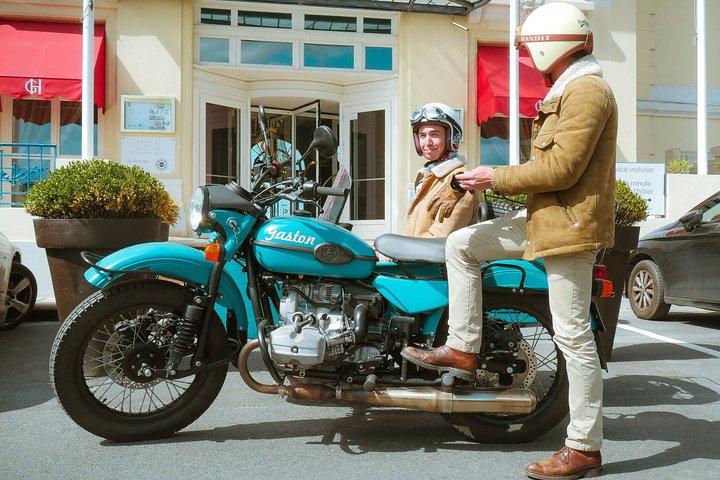 Visite privée de Deauville en side-car vintage