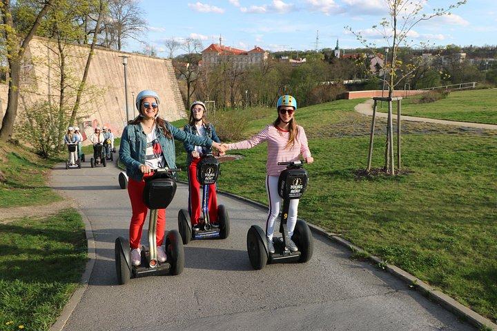 Live-guidet halvdags Segway & E-Scooter-tur