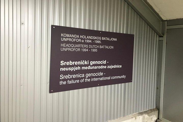 Från Sarajevo: Srebrenica Folkmord Memorial studieresa