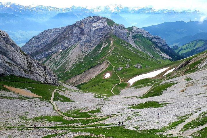 リガ山とピラトゥス山脈 - 1日の2つの山