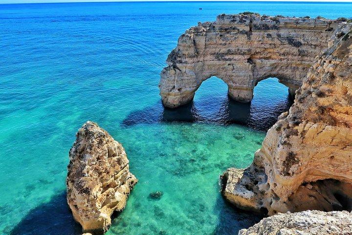 Från Faro: Besök Benagil Cave, Marinha Beach, Algar Seco och mer