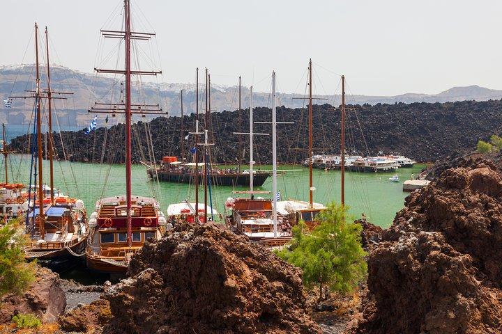 Dia inteiro Santorini Caldera Cruzeiro e observação do vulcão