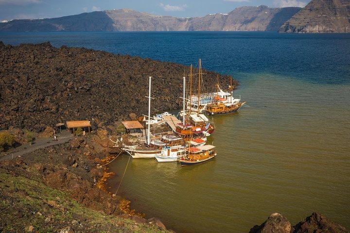 Dia inteiro Santorini Caldera Cruzeiro e observação do vulcão
