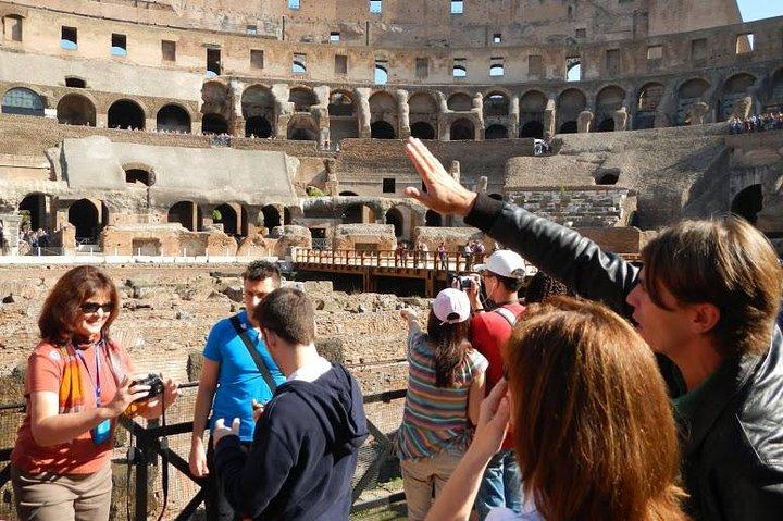 Tour a pie por el Coliseo, el Foro Romano y la Colina Palatina