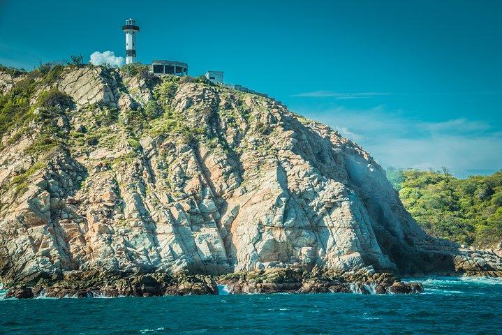 Bays of Huatulco och snorklingsupplevelse med drinkar