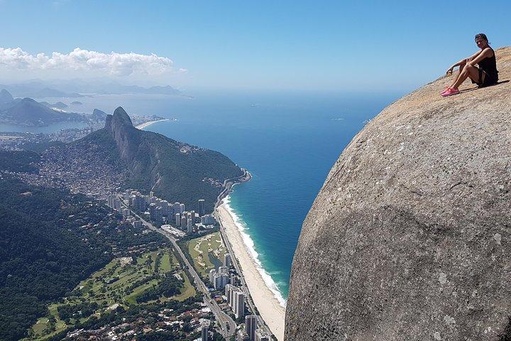 Passeio a pé na Pedra da Gávea - VISTA INCRÍVEL - Parque Nacional da Tijuca