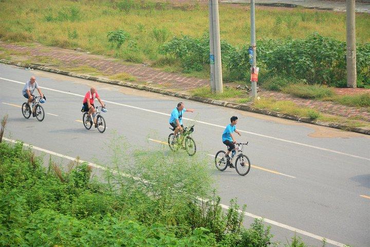 Hanoi-Fahrradtouren: Halbtägige Fahrradtouren durch die Landschaft von Hanoi