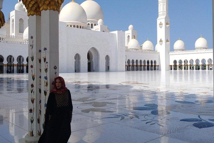 Privérondleiding van 10 uur: Dubai en Abu Dhabi met professionele chauffeur