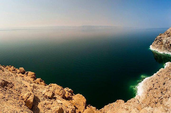 One Day Dead Sea-Ma'daba-Mount Nebo-Baptism Site Tour fra Amman