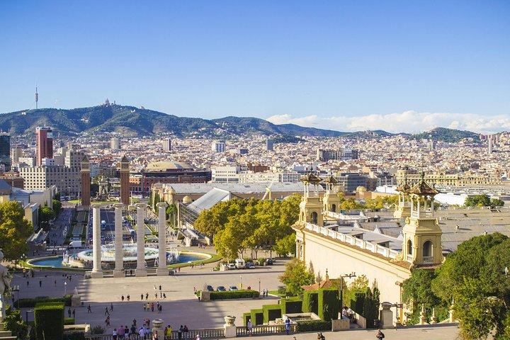 Barcelona på 1 dag: Sagrada Familia, Park Guell, Old Town & Pickup
