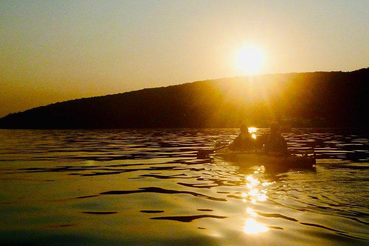 Sunset Sea-Kayaking Utflykt på St. Lawrence River