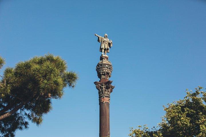 Monumento Colón: Vistas Panorámicas de la Rambla, Mar y Monjüic