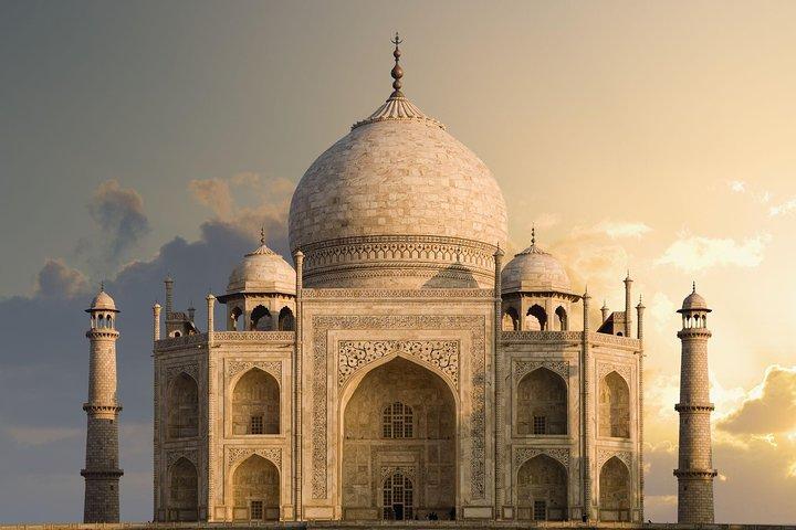 Visite privée: excursion d'une journée au Taj Mahal et au fort d'Agra au départ de Jaipur