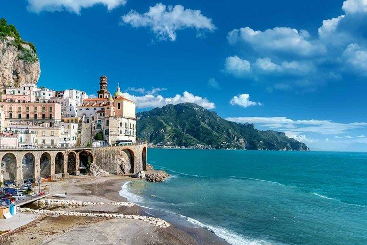 Dagtocht van Rome naar de kust van Amalfi met hogesnelheidstrein en auto