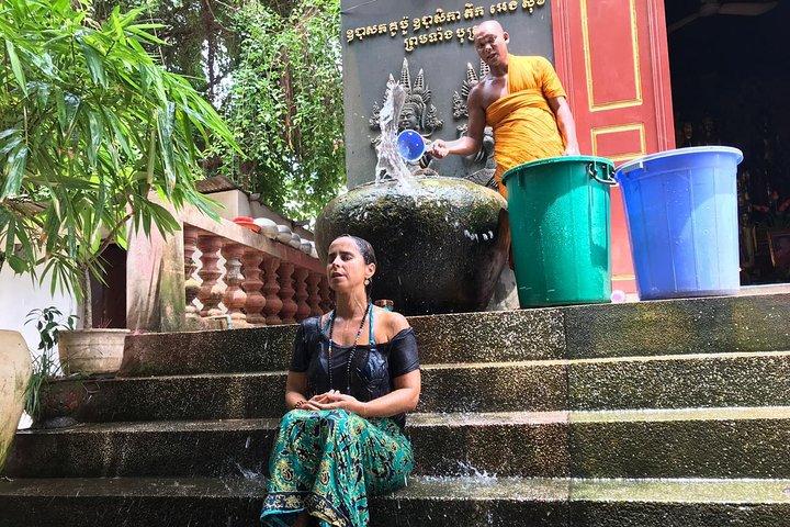 Buddhist Water Blessing and Real Life Experience with Local