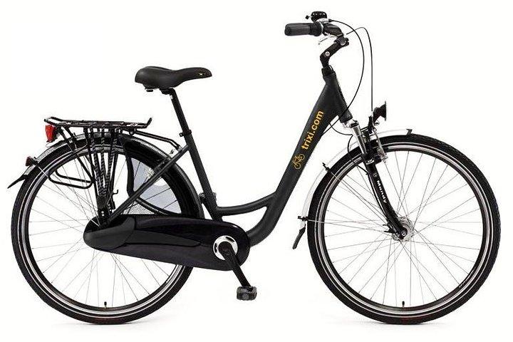 Fahrradverleih mit Telefonhalter und Selbstführung