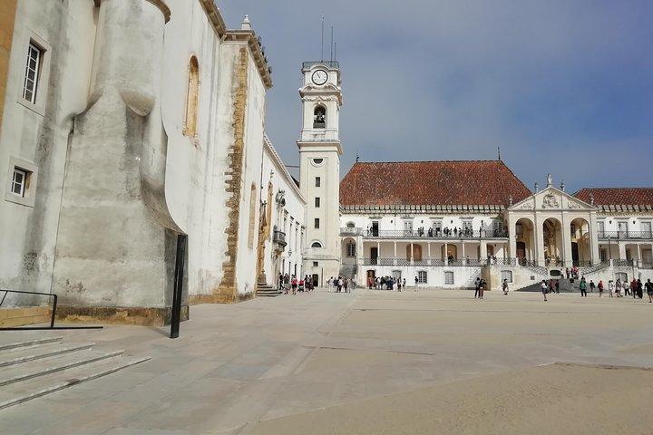 Porto til Lissabon op til 5 stop Aveiro Coimbra Fátima Nazaré Óbidos