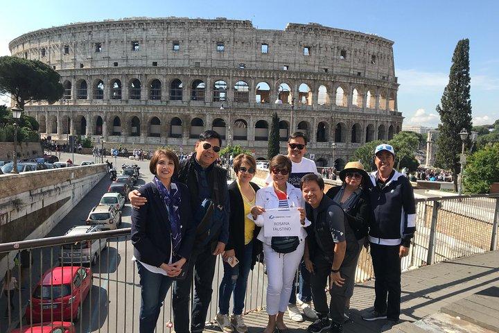 Visite de Rome avec guide en voiture