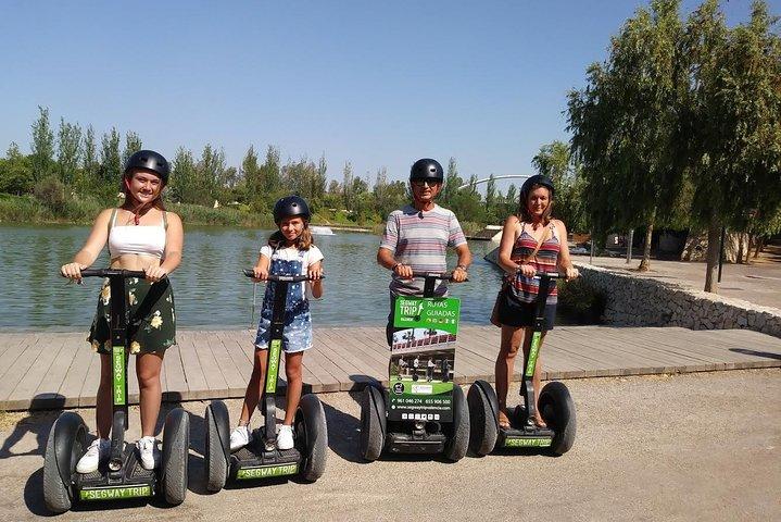 Valencia Segway Tour genom trädgårdar och natur
