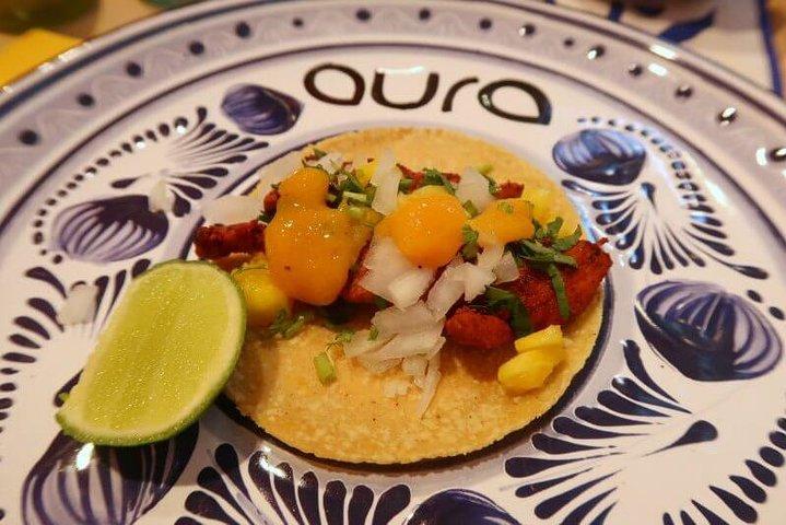 Tacos de rua mexicanos com aulas de culinária e tour de mercado