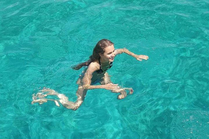 Crociera a vela privata Rhenia con pranzo e trasferimento