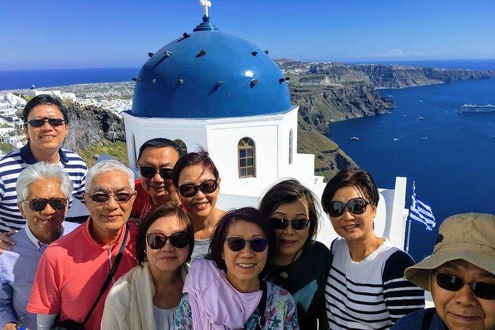Tour privato di un giorno a Santorini e autista nativo