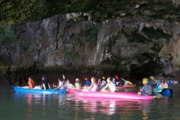 プーケット - パンガー湾：ジェームズ ボンド - ビッグ ボート LNH によるホン島カヌー
