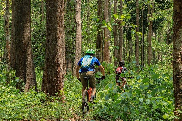 Randonnée à vélo dans les cascades