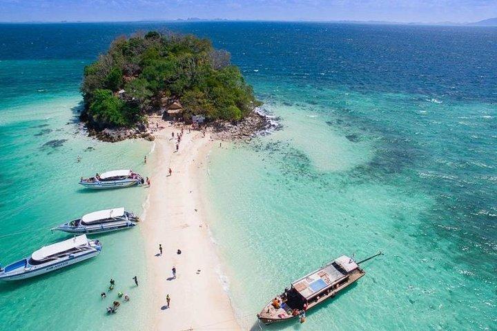 KRABI: 4 Island Snorkling & Slap af med Speed Boat med frokost