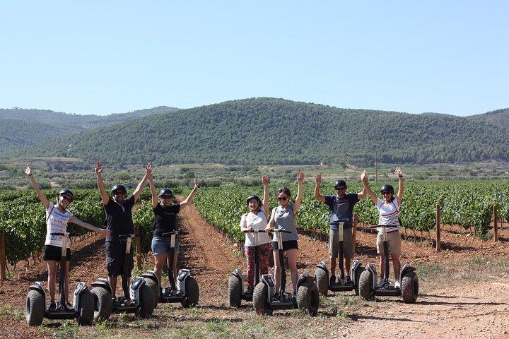 SEGWAY WINE TOUR PENEDÉS: Guidede Segway Tour vinmarker. Vinsmagning og frokost
