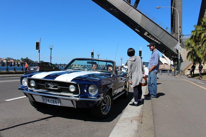 Esperienza di giro in auto d'epoca sui sei ponti di Sydney
