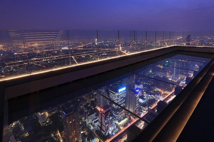 Bangkok Mahanakhon SkyWalk Experiencia con traslado en hotel privado