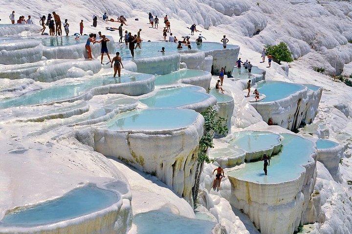 Éfeso Pamukkale Travertinos Casa da Virgem Maria Cultural Tour ANTIGO Egeu