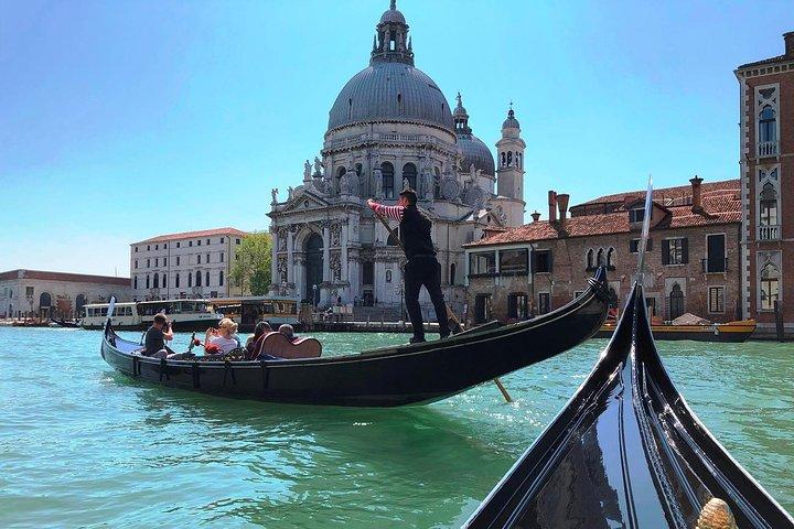 Paseo en góndola y visita a la Basílica de San Marcos con actualización de Pala d'Oro
