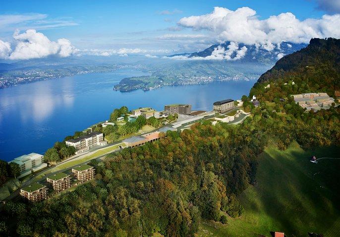 Tour indipendente del Monte Bürgenstock da Lucerna