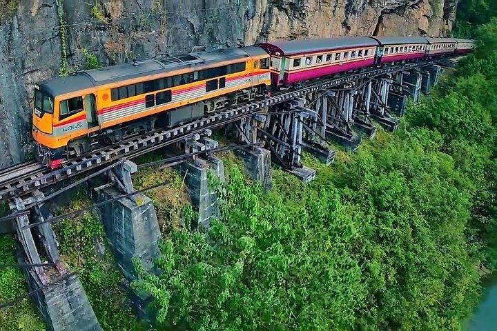 Excursión de un día al río Kwai desde Bangkok : historia, vistas panorámicas y cultura